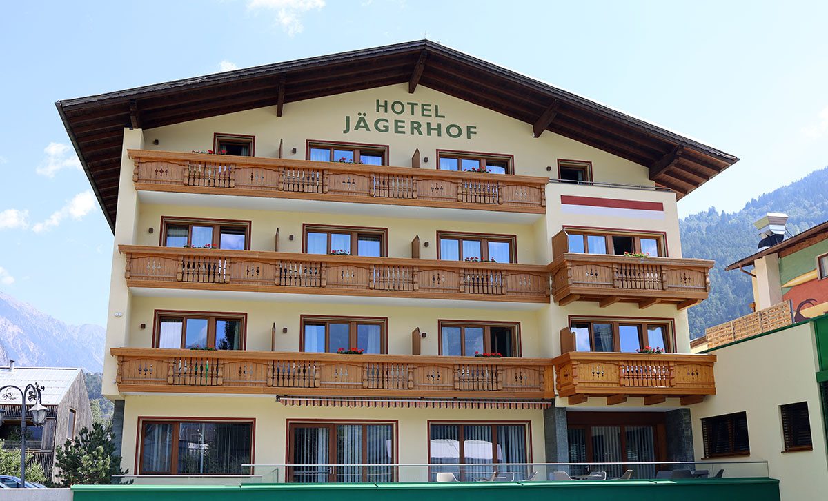 At Hotel Jägerhof in Zams, Austria